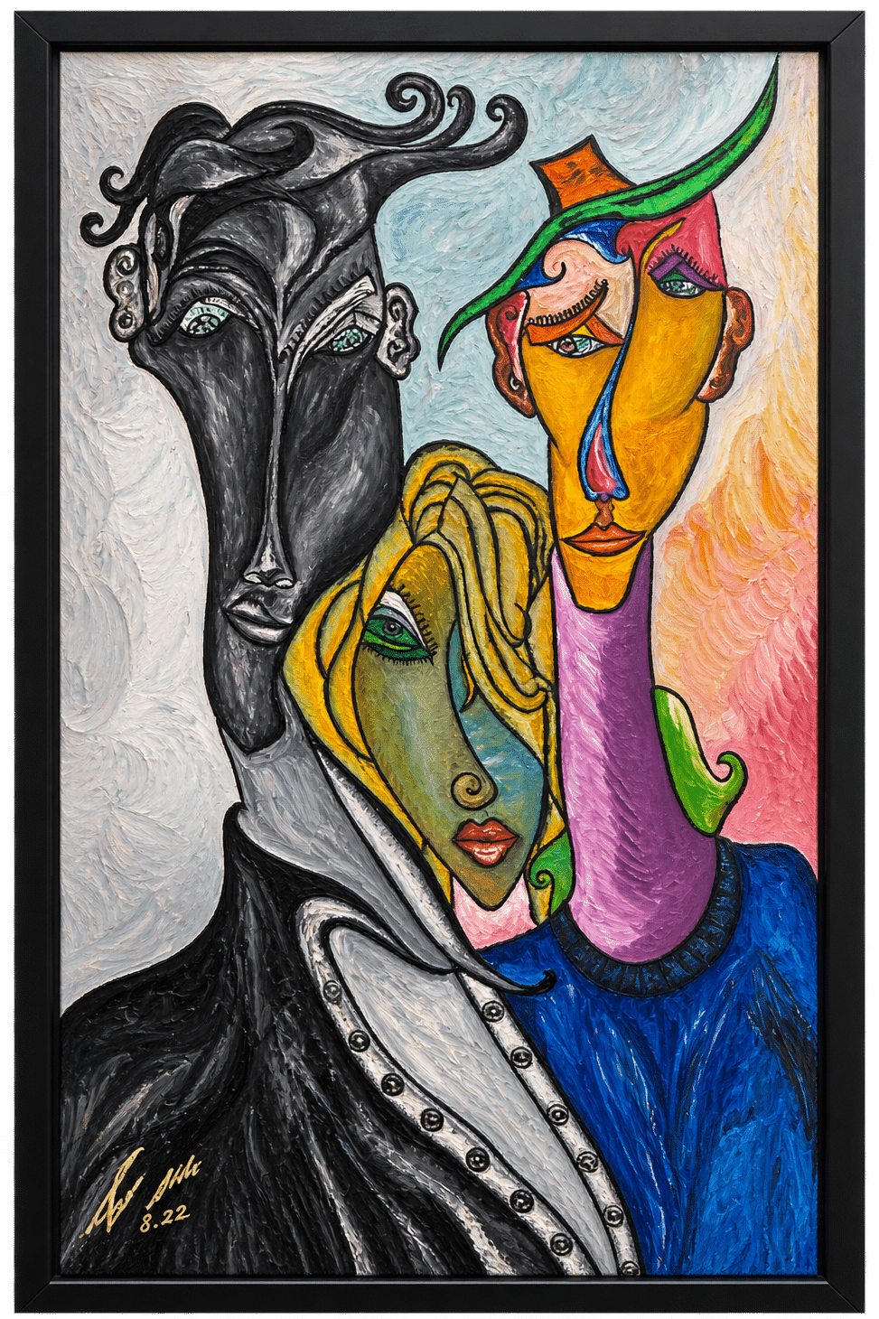 The Secret of the Sexes, painting by Amnon Moalem