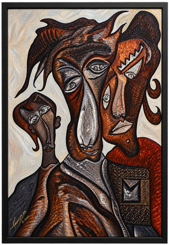 No Secret to Hide, painting by Amnon Moalem