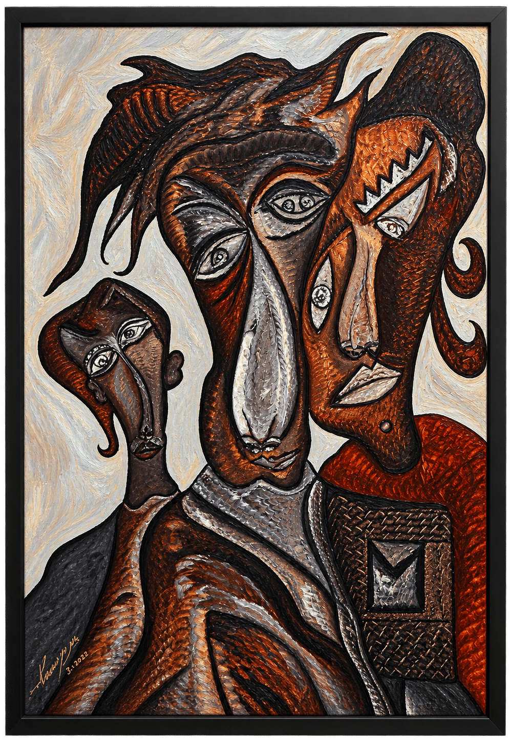 No Secret to Hide, painting by Amnon Moalem